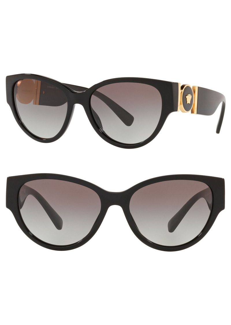 versace 56mm cat eye sunglasses