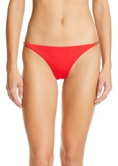 Versace Greca Chain Bikini Bottoms in Red at Nordstrom