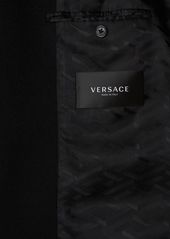 Versace Wool Peacoat