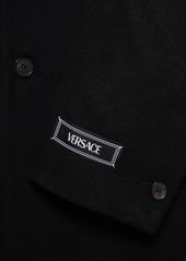 Versace Wool Peacoat