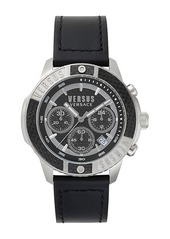 Versus Admiralty Chronograph Leather Watch