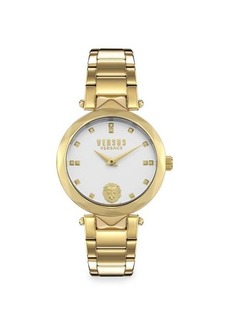 Versus Covent Garden 36MM Stainless Steel IP Gold Bracelet Watch