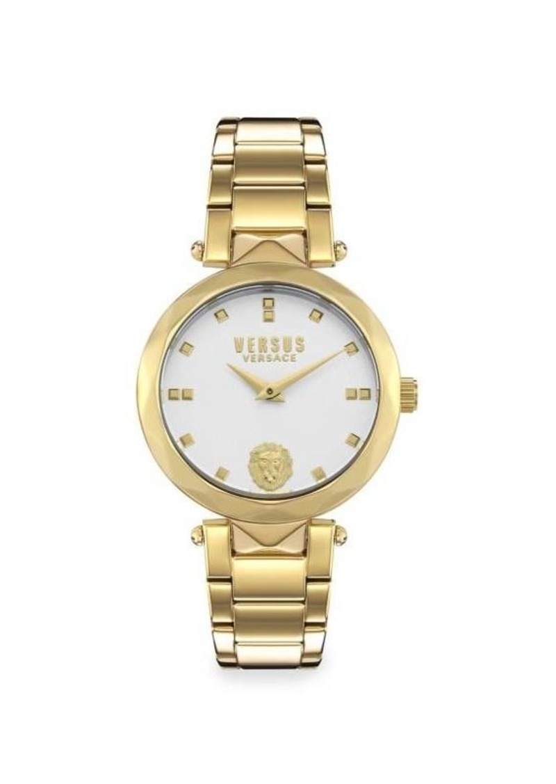 Versus Covent Garden 36MM Stainless Steel IP Gold Bracelet Watch