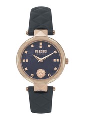 Versus Covent Garden Petite Leather Watch