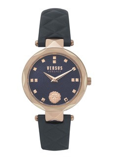 Versus Covent Garden Petite Leather Watch