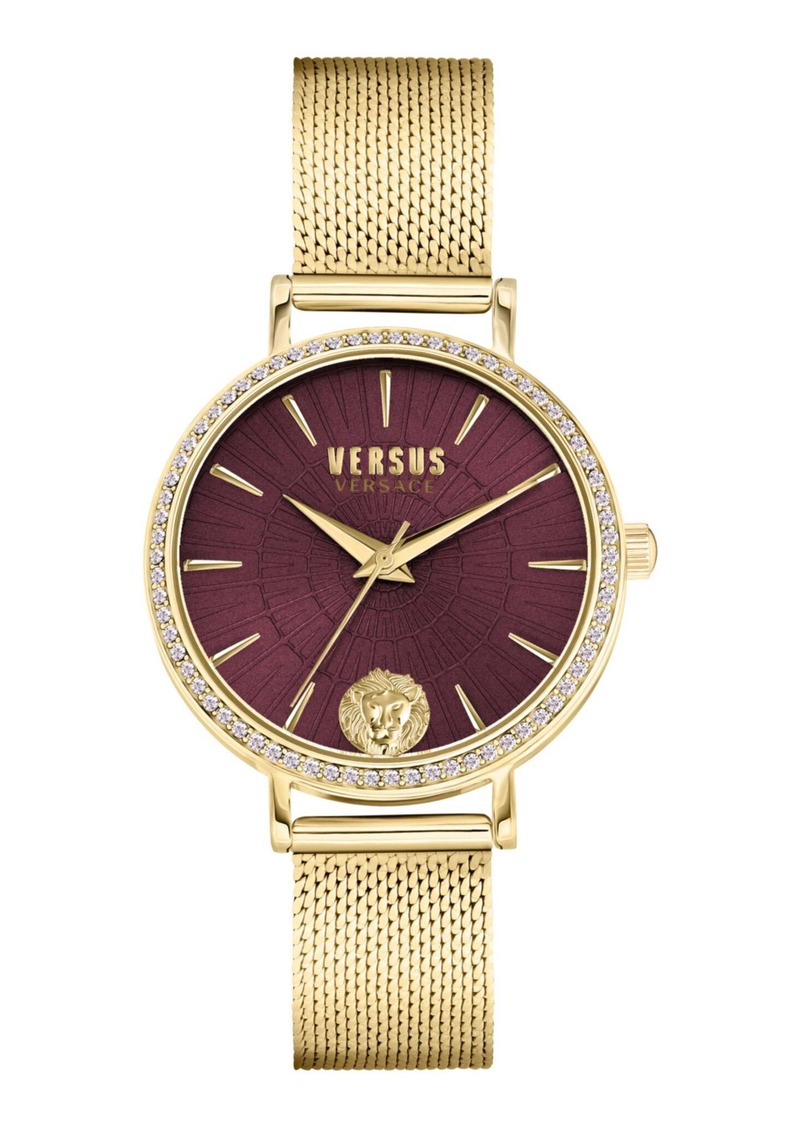 Versus Mar Vista Crystal Bracelet Watch