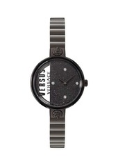 Versus Rue De Noyez Glitter 34MM Stainless Steel Bracelet Watch