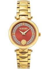 Versus by Versace Women's Covent Garden Petite Gold-Tone Stainless Steel Bracelet Watch 32mm