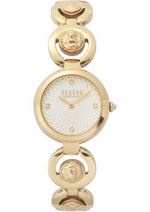 Versus by Versace Women's Peking Road Petite Gold-Tone Stainless Steel Bracelet Watch 28mm