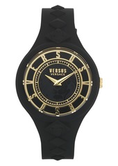 VERSUS Versace Fire Island Silicone Strap Watch