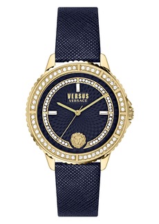 Versus Versace Women's 38mm Blue Quartz Watch VSPLM2421