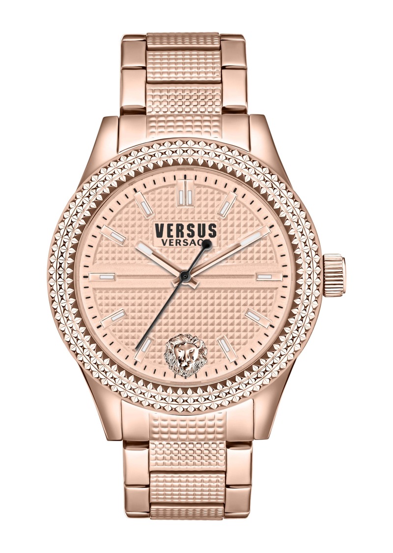 Versus Versace Women's 38mm Gold Tone Quartz Watch VSPOJ2721