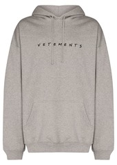 Vetements Friendly logo-print hoodie