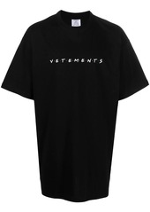 Vetements 'Friends' logo print t-shirt
