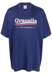 Vetements Gvasalia-print T-shirt