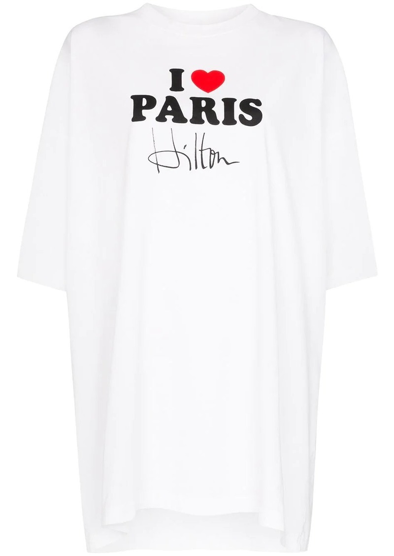 Vetements I Love Paris Hilton T-shirt | Tops
