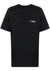 Vetements rear logo-print T-shirt