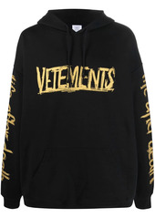 Vetements logo-print hoodie
