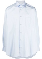 Vetements logo print long-sleeve shirt