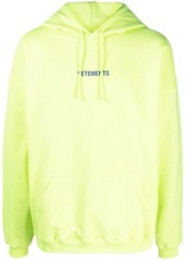 Vetements logo-print long-sleeve sweatshirt