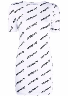 Vetements logo-print T-Shirt dress