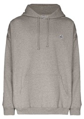 Vetements logo-tape pouch-pocket hoodie
