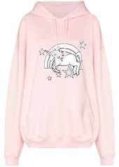 Vetements unicorn print hoodie