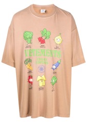 Vetements Vegan logo-print cotton T-shirt
