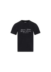 VETEMENTS  4 SEASONS FITTED LOGO T-SHIRT TSHIRT