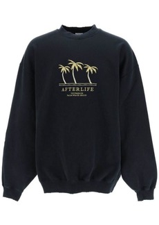 Vetements afterlife embroidery sweatshirt