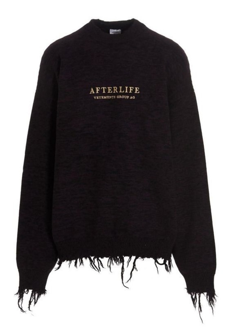 VETEMENTS 'Afterlife' sweater