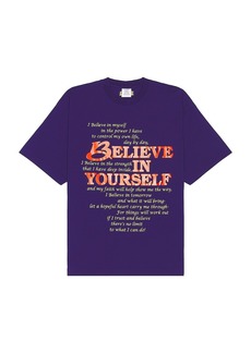 VETEMENTS Believe In Yourself T-shirt