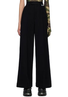 VETEMENTS Black Tailored Trousers