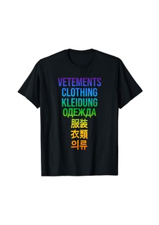 Vetements Clothing Kleidung Apparel T-Shirt