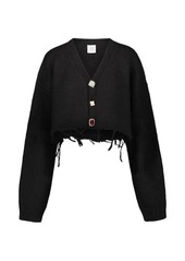 VETEMENTS FANCY BUTTON CROPPED CARDIGAN CLOTHING