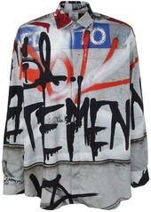 VETEMENTS  GRAFFITI SHIRT CLOTHING