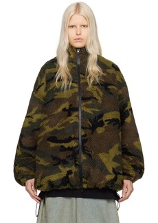 VETEMENTS Khaki Camouflage Jacket