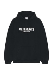 VETEMENTS Limited Edition Logo Hoodie