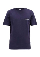 Vetements Logo-print cotton-jersey T-shirt