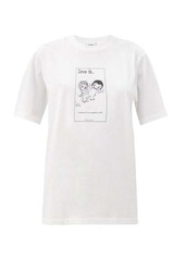 Vetements Love Is... Kids Again cotton-jersey T-shirt