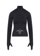 VETEMENTS  MAISON DE COUTURE STYLING TOP WITH GLOVES