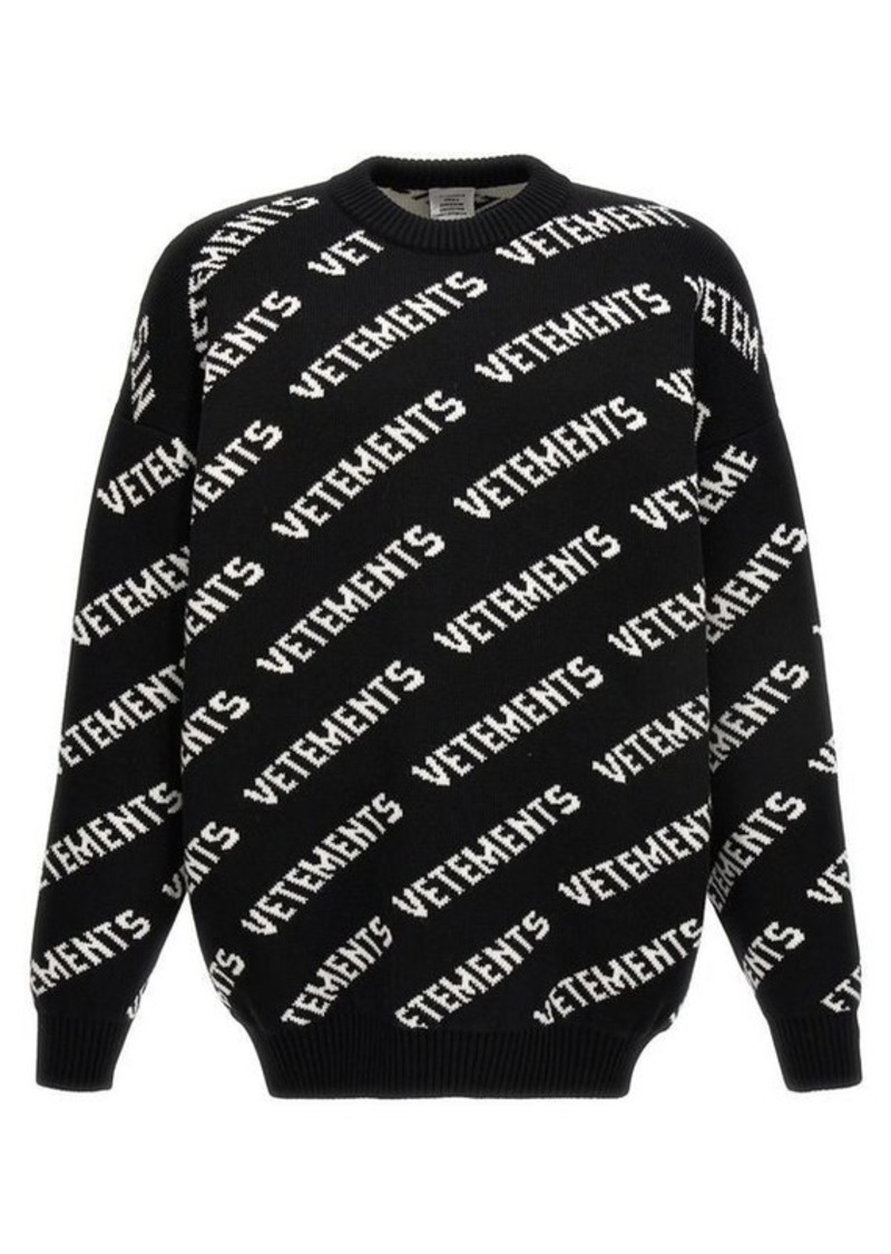VETEMENTS Monogram sweater