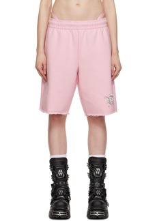 VETEMENTS Pink Magic Unicorn Shorts