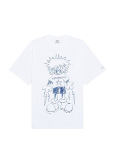VETEMENTS Scribbled Teen T-shirt