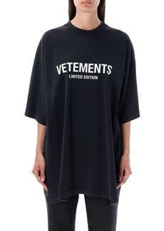 VETEMENTS T-Shirt Limited Edition