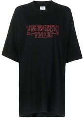 VETEMENTS Vetements Paris cotton t-shirt