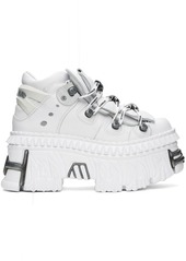 VETEMENTS White New Rock Edition Platform Sneakers