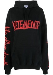 VETEMENTS WORLDTOUR LOGO HOODIE CLOTHING