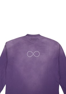 Vetements Washed Purple Afterlife Long Sleeve T-Shirt
