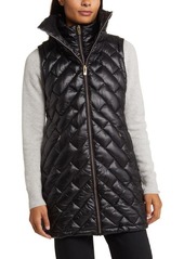 Via Spiga Quilted Puffer Vest with Bib